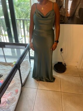 Nadia Satin Dress